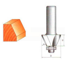 Фреза кромочная конусная 8*31*23 22.5° STF1024