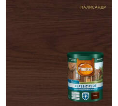 Пропитка для дерева Pinotex Classic Plus 3 в 1 палисандр 0,9 л
