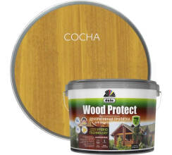Пропитка для дерева Dufa Wood Protect сосна 9л