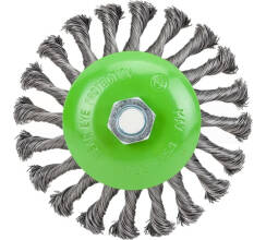 Щетка для УШМ (125 мм; М14; 0.5 мм) СИБРТЕХ 746117