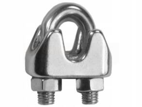 Зажим троса 4мм нержав