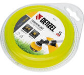 Леска для триммера,звезда 2,4мм х 15м,блистер,Denzel