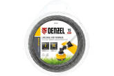 Леска для триммера двухкомпонентная квадрат 2,0мм 15 м EXTRA CORD// Denzel