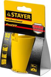 Коронка кольцевая Stayer Professional 33345-53 53мм