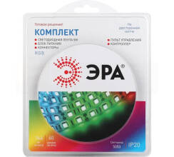 Набор со светодиодной лентой 12В 5050kit-14,4-60-12-IP20-RGB-5м	