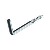 Прямоугольный крючок Г - образный, цинк 6,0х 40 уп. - 2 шт. SteelRex