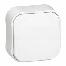 Выключатель Legrand Quteo 782200 одноклавишный белый 10А IP20
