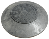 Люк конусной полимерно-песчаный черный 1,5т