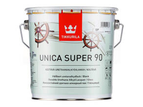 Лак Tikkurila Unica Super 90 бесцветный 2,7л