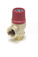 Клапан предохр лат 1/2 г/ш 6 бар красный ТИМ