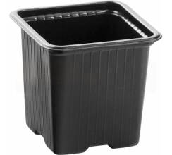 Горшочек для рассады, 90х90х95 мм, полистирол, 10 шт.// Россия