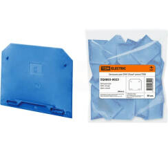 Заглушка для ЗНИ-35мм2 синяя TDM