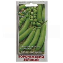 Семена Поиск Горох овощной Воронежский зеленый, 10 г