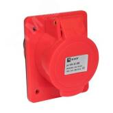 Розетка кабельная 32А 3Р+Е IP44 скрытая 380В 424