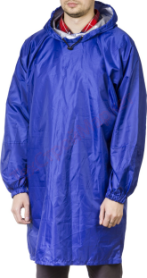 Плащ-дождевик ЗУБР нейлоновый синий универсальный размер S-XL