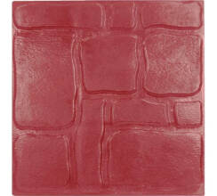 Полимерпесчаная плитка 320х320(-3)х20мм (Старый город/Вишня)