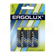 Батарейка Ergolux Alkaline С 7000mAh 2шт