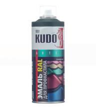Краска аэрозоль для металлочерепицы Kudo зеленый мох 520мл