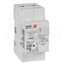 Выключатель автоматический дифференциального тока АВДТ с защитой от сверхтоков 2П 40А 30мА AC 4,5кА 