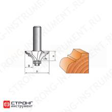 Фреза кромочная фигурная 8*30*12 R4 STF2002