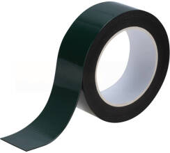 Двухсторонний скотч REXANT, черная, вспененная ЭВА основа, 40 мм, ролик 5 м