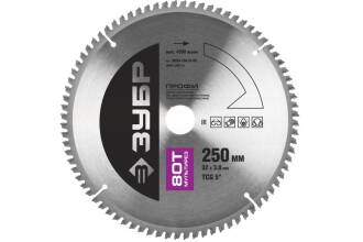 Диск пильный Зубр 36907-150-20-48 по алюминию 150x20мм 48Т
