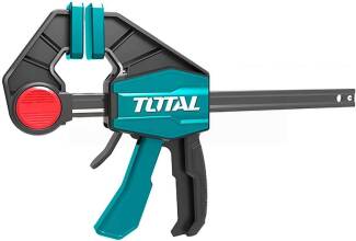 Струбцина быстрозажимная TOTAL THT1346801, 80x450мм, нагрузка 135кг