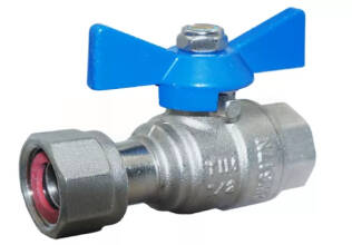 Кран с накидной гайкой 3/4 вн Tim