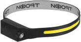 Фонарь налобный светодиодный Трофи GA-104 Kiber-simple аккумуляторный 5 Вт COB + 3 Вт LED сенсорное 
