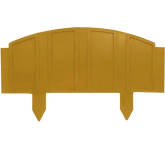 Ограждение садовое Заборчик 495х280х15 (Хаки)