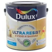 Краска латексная Dulux Ultra Resist белая BW 2,5л