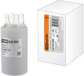 Конденсатор ДПС 450В, 3мкФ, 5%, плоский разъем, TDM