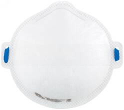 Полумаска полипропиленовая фильтрующая FFP1 без клапана