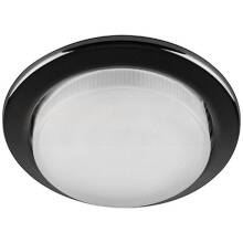 Светильник ДВО-15w GX53 без лампы черный хром (DL53 чер.хр.)