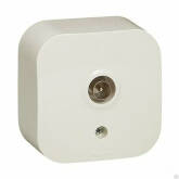 Розетка Legrand Quteo 782219 белая FM IP20