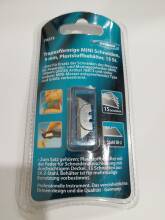 Лезвия МИНИ, 9 мм, трапециевидные, пластиковый пенал, 15 шт.// Gross