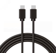 Кабель Type-C - Type-C, 2A, 1м, ПВХ, черный REXANT
