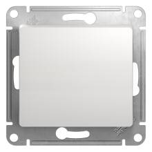 Выключатель Schneider Electric Glossa одноклавишный белый 10А IP20