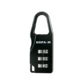 Навесной кодовый замок Нора-М 603 3 цифры черный