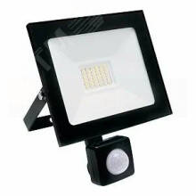 Прожектор светодиод с встр. датч. 2835SMD, 30W 6400K  AC220V/50Hz IP65, чер в комп. корпусе SFL80-30