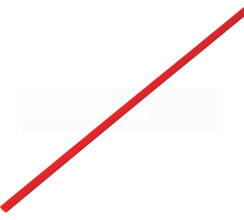 Термоусадочная трубка 2,0/1,0 мм, красная, PROconnect