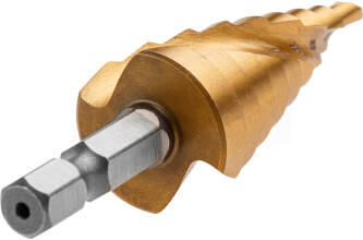 Сверло по металлу BisonTools Профи 8-20мм ступенчатое 