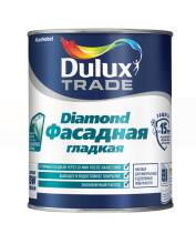 Краска фасадная водно-дисперсионная Dulux Diamond бесцветная BC 0,9л