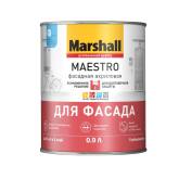 Краска фасадная акриловая Marshall Maestro белая 0,9л