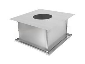 ППУ Оц+Нерж (AISI 430/0,5мм) разборное 200мм