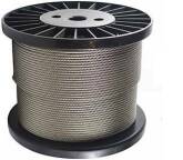 Трос стальной оцинкованный ПВХ DIN 3053 2мм х 1м