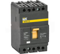 Автоматический выключатель Iek ВА88-32 3-полюсный 16А 25кА