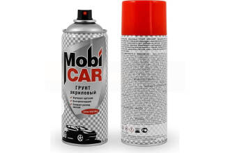 Аэрозольный грунт акриловый ModiCAR, 520мл серый