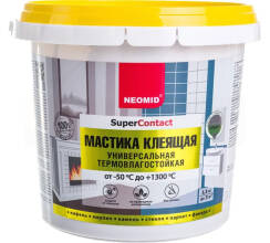 МАСТИКА КЛЕЯЩАЯ ТЕРМОСТОЙКАЯ УНИВЕРС. 1,5 КГ (1/12)