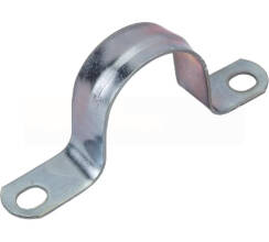 Скоба металлическая 2-х лапковая с внутр. d 31-32 мм (10 шт) TDM